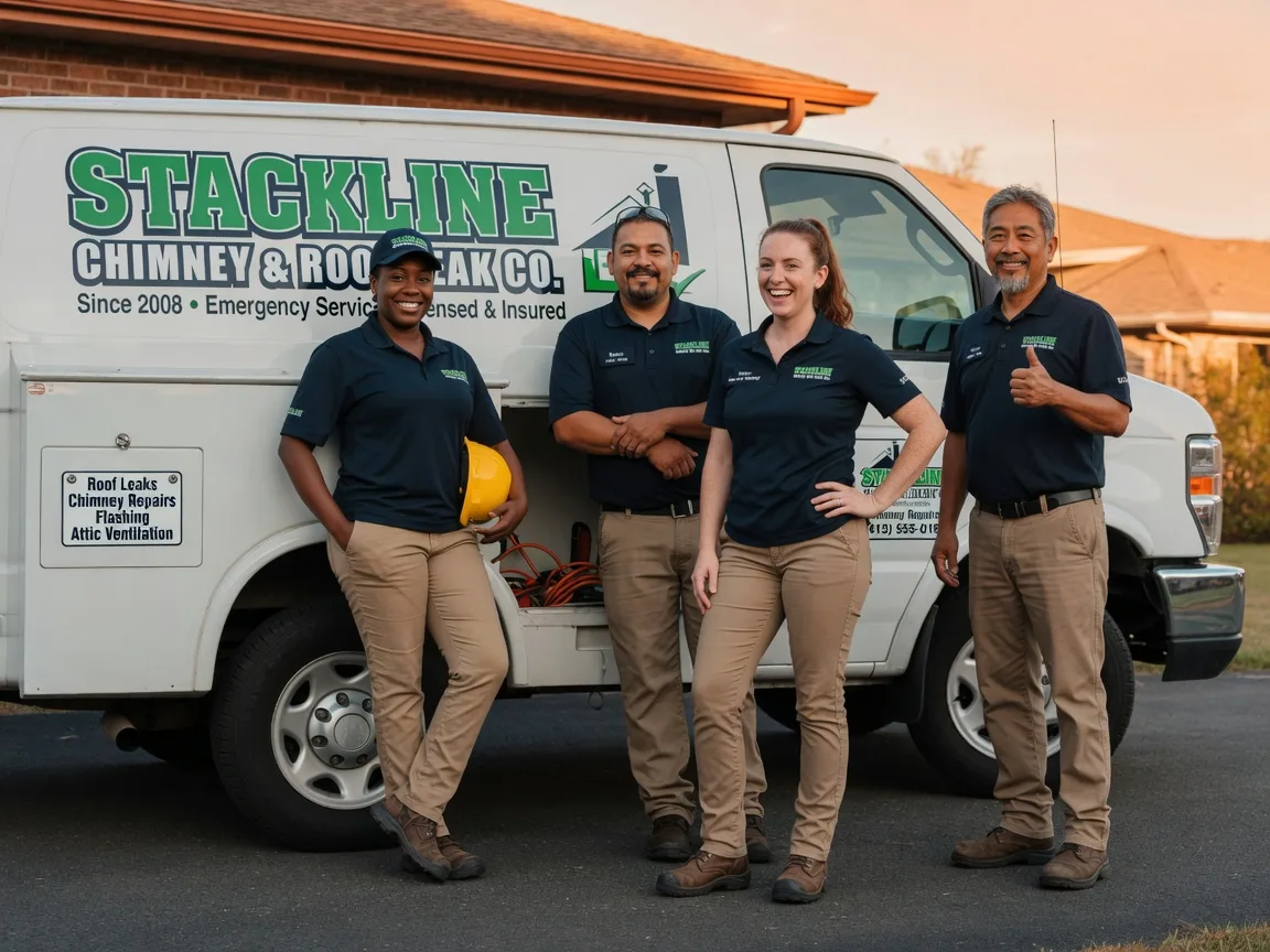 Chimney flashing repair company in Kent, IL